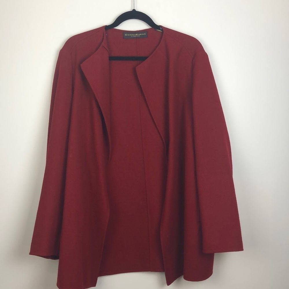 Donna Karen 100% wool jacket